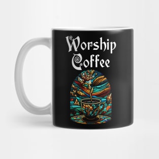 Funny Worship Coffee Gift Funny Coffee Mug